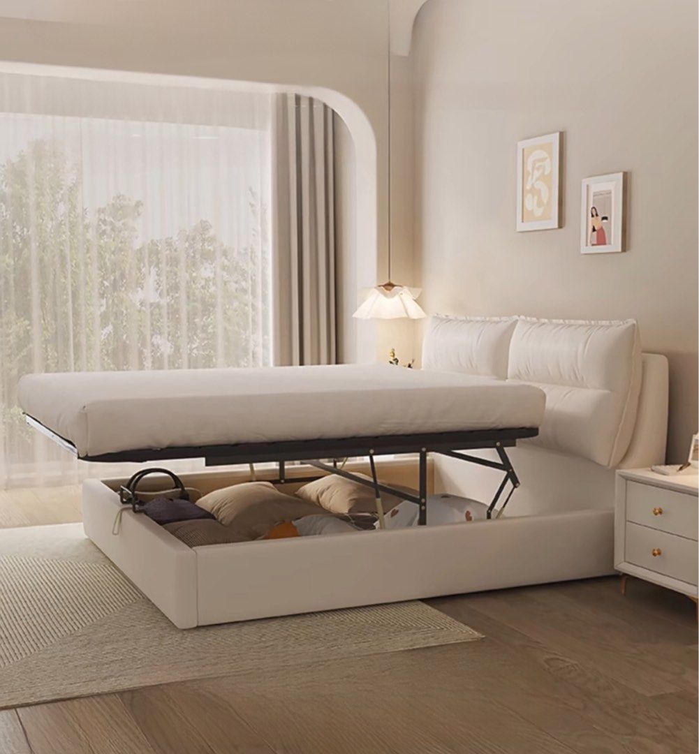 BEER Modern Scratch Proof Storage Bedframe