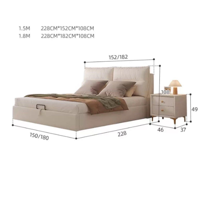 BEER Modern Scratch Proof Storage Bedframe