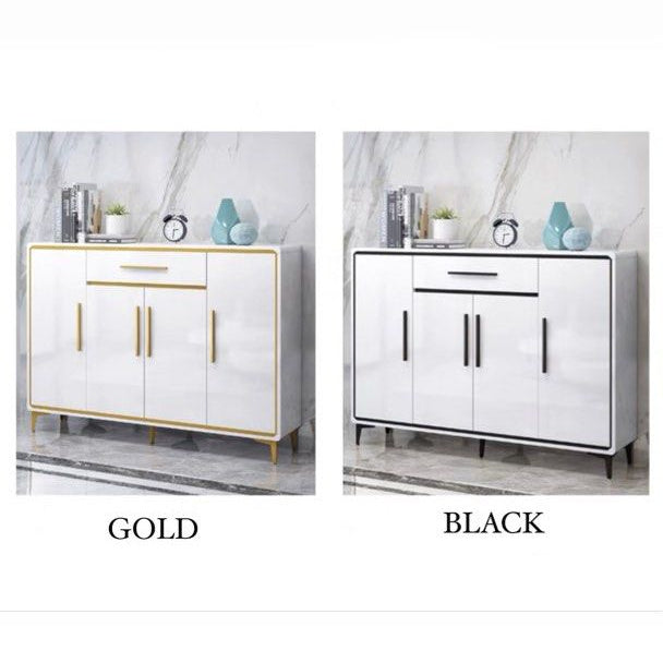 BELSE Modern Glossy Shoe Cabinet