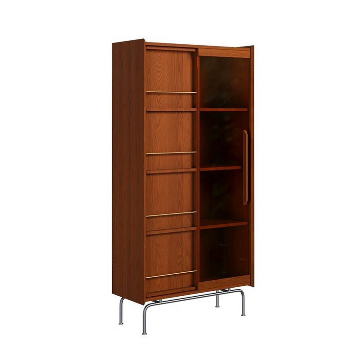 BERNARDO Retro Solid Wood Display Shelf