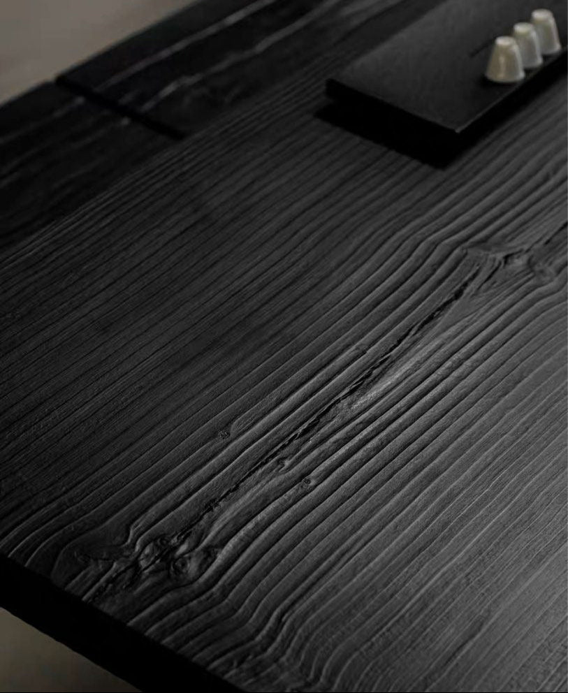 PERALTA Modern Wood Dining Table