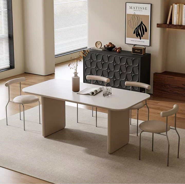 BENAVIDEZ Modern Sintered Stone Dining Table