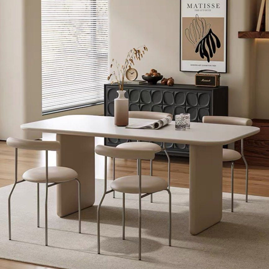 BENAVIDEZ Modern Sintered Stone Dining Table