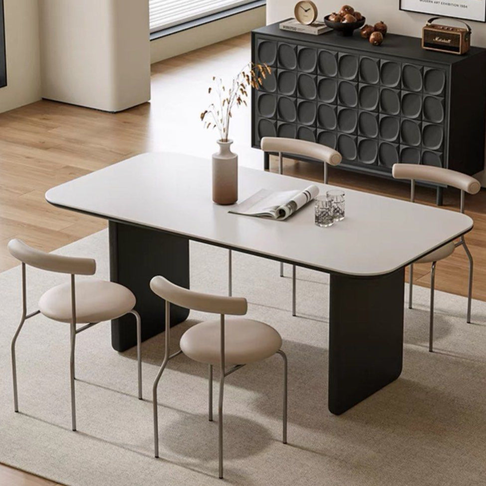 BENAVIDEZ Modern Sintered Stone Dining Table
