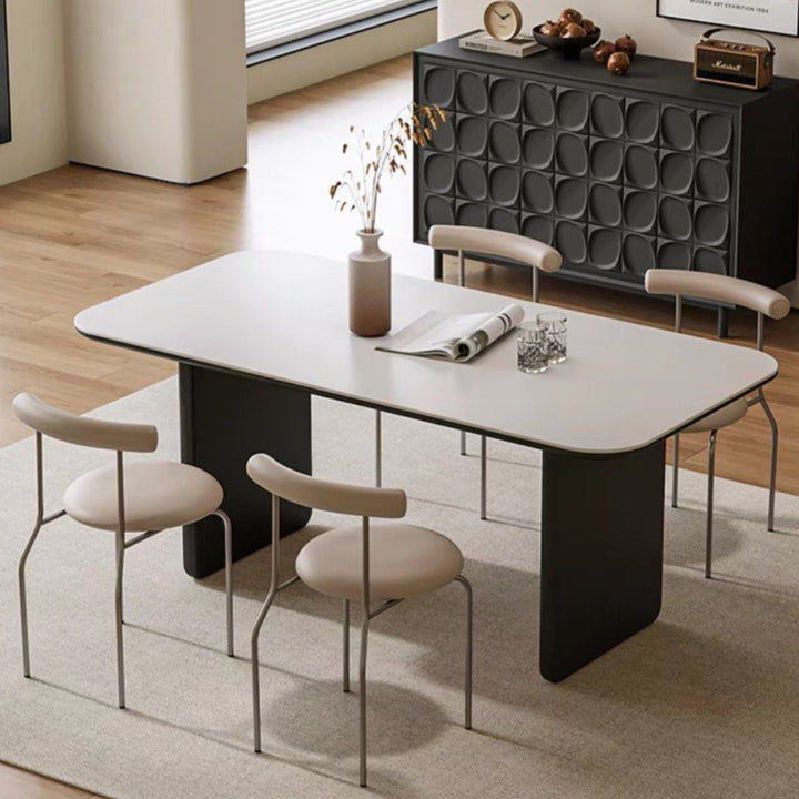 BENAVIDEZ Modern Sintered Stone Dining Table
