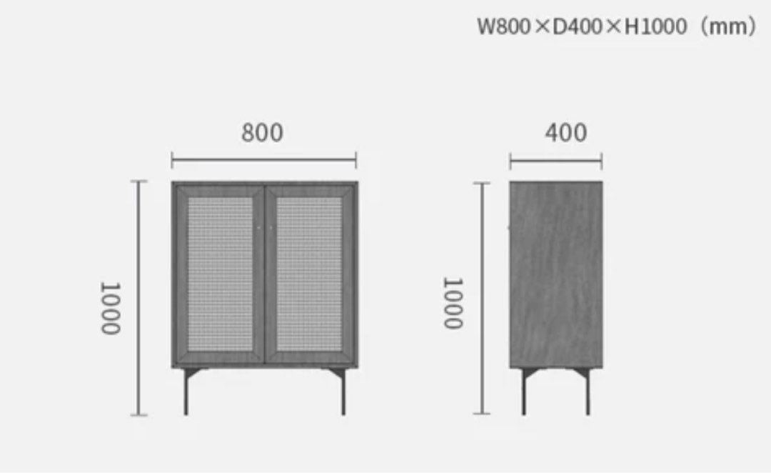 BENTLEY Accent Cabinet with Doors