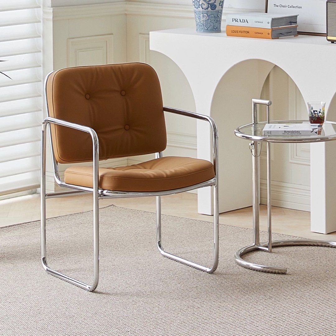 UREKEN Modern Leather Dining Chair
