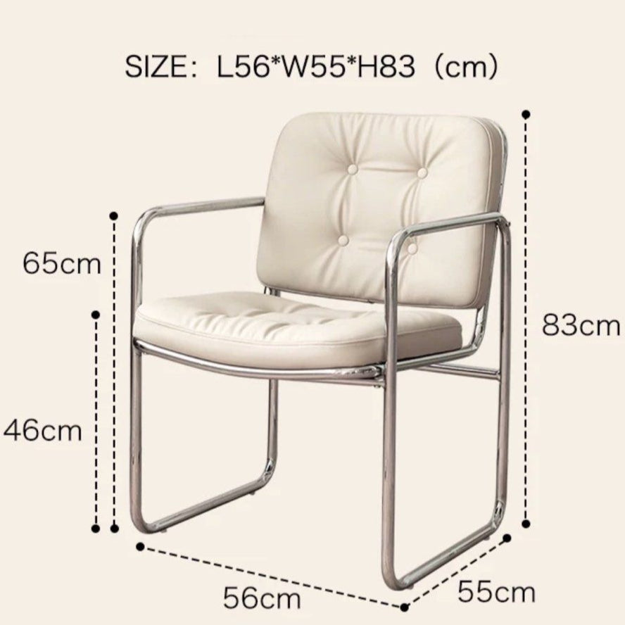UREKEN Modern Leather Dining Chair