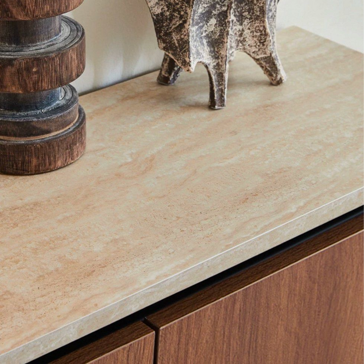 BETERN Modern Travertine Sideboard