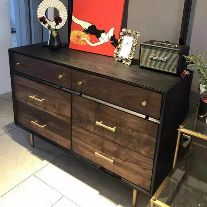 COSE Mid Century Solid Wood Sideboard
