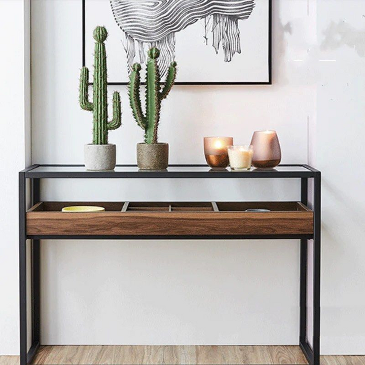 KIERAN Wood Console Table