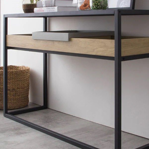 KIERAN Wood Console Table