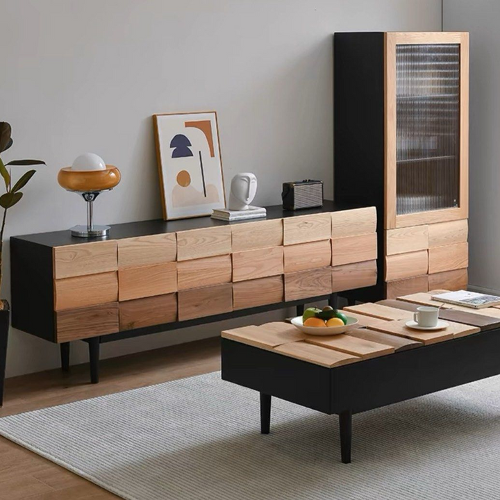 BRANDY Contemporary Solid Wood Sideboard