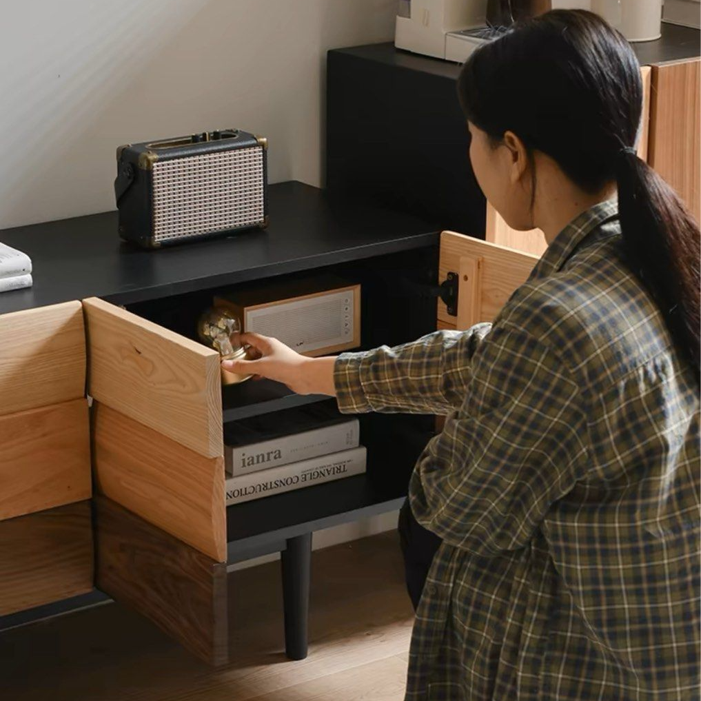 BRANDY Contemporary Solid Wood Sideboard