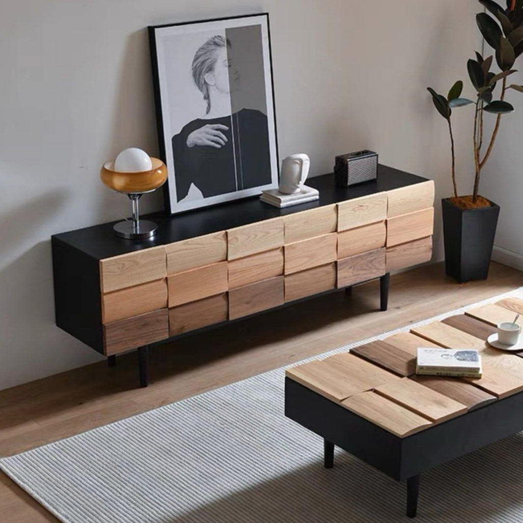 BRANDY Contemporary Solid Wood Sideboard