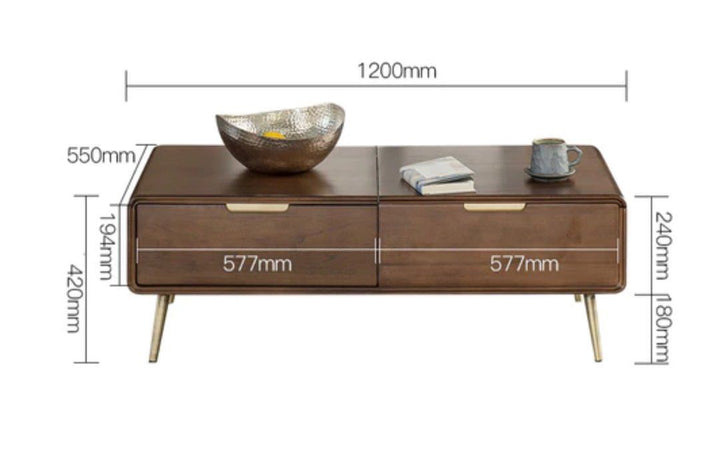 ERIC Coffee Table With Storage
