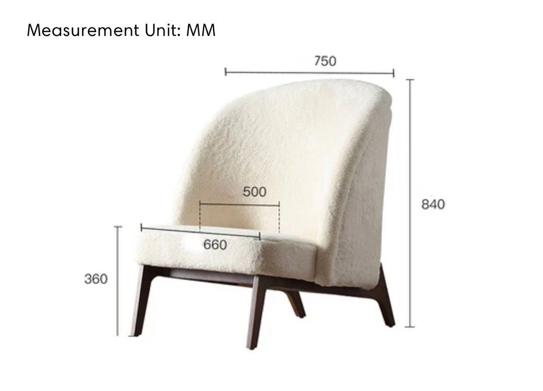 LUELLA Boucle Chair