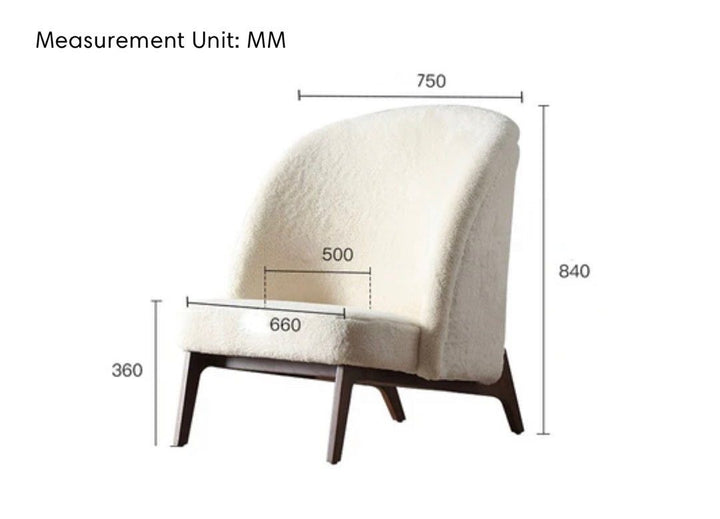 LUELLA Boucle Chair