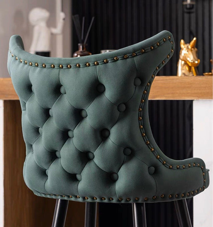 ARIA Modern Velvet Bar Stool