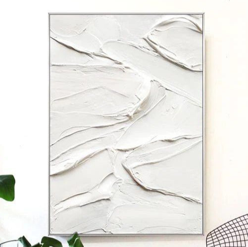 BLANCO Hand Painted Wall Art