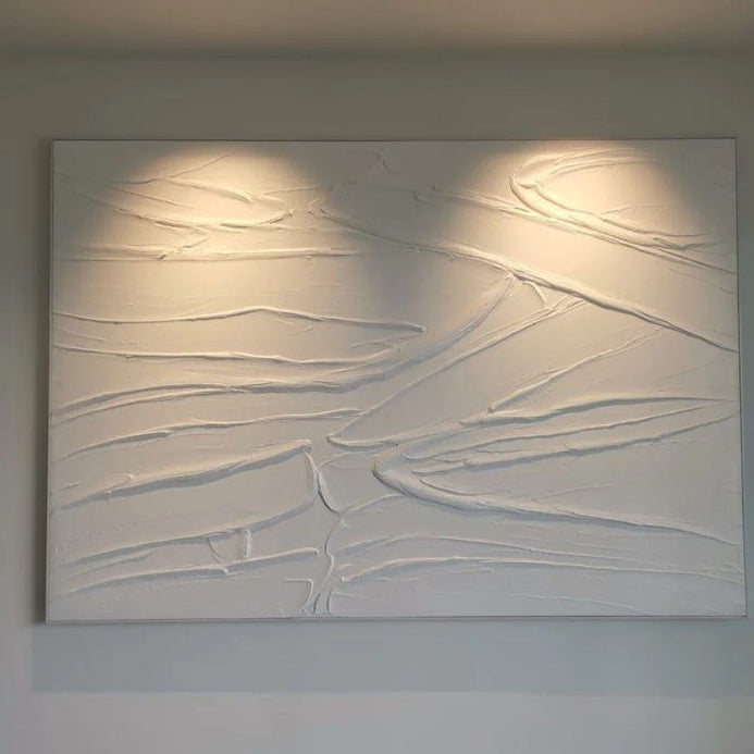 BLANCO Hand Painted Wall Art