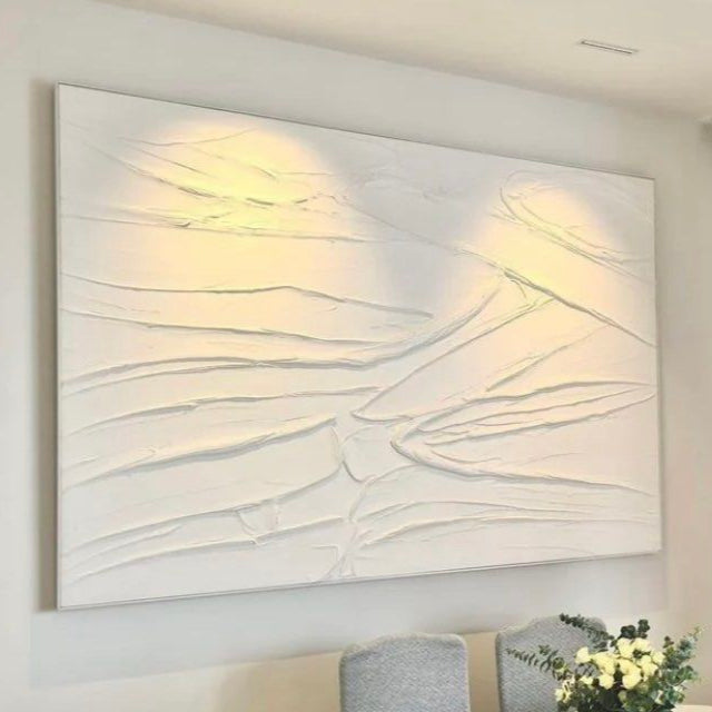 BLANCO Hand Painted Wall Art