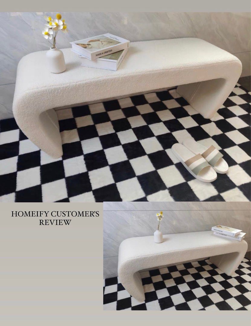ENGEL Modern Sherpa Bench