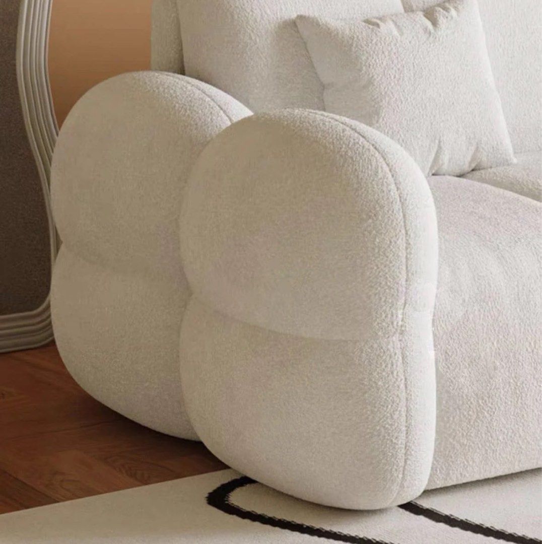 NAVARRE Boucle Electric Sofa Bed With Storage