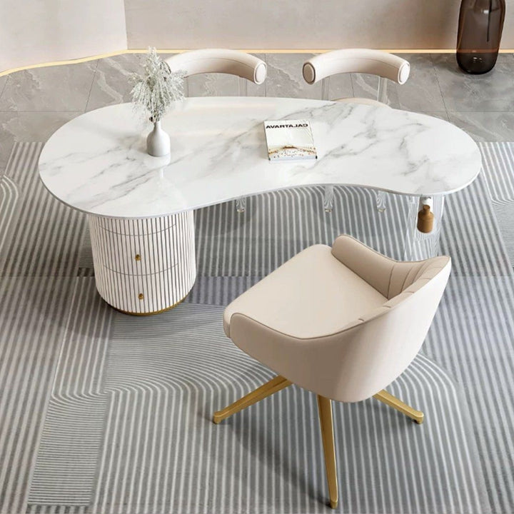 REUBEN Modern Sintered Stone Study Desk