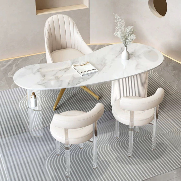 REUBEN Modern Sintered Stone Study Desk