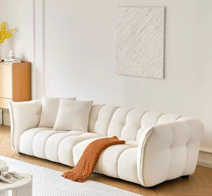 LORIVEN Modern Boucle Fabric Sofa