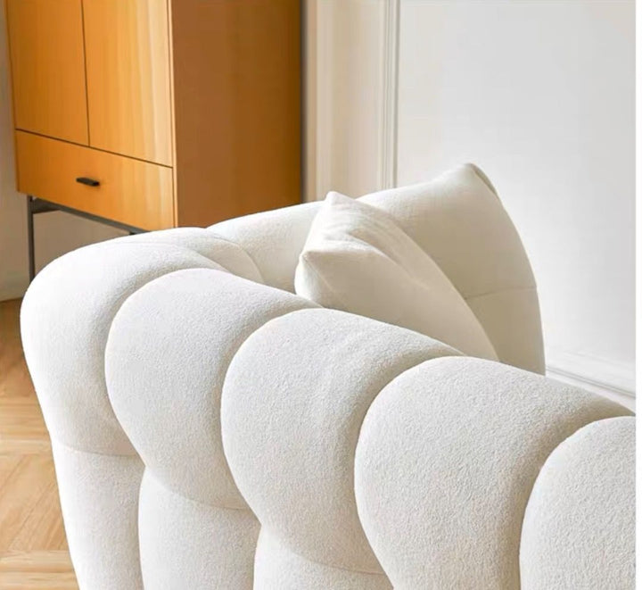 LORIVEN Modern Boucle Fabric Sofa