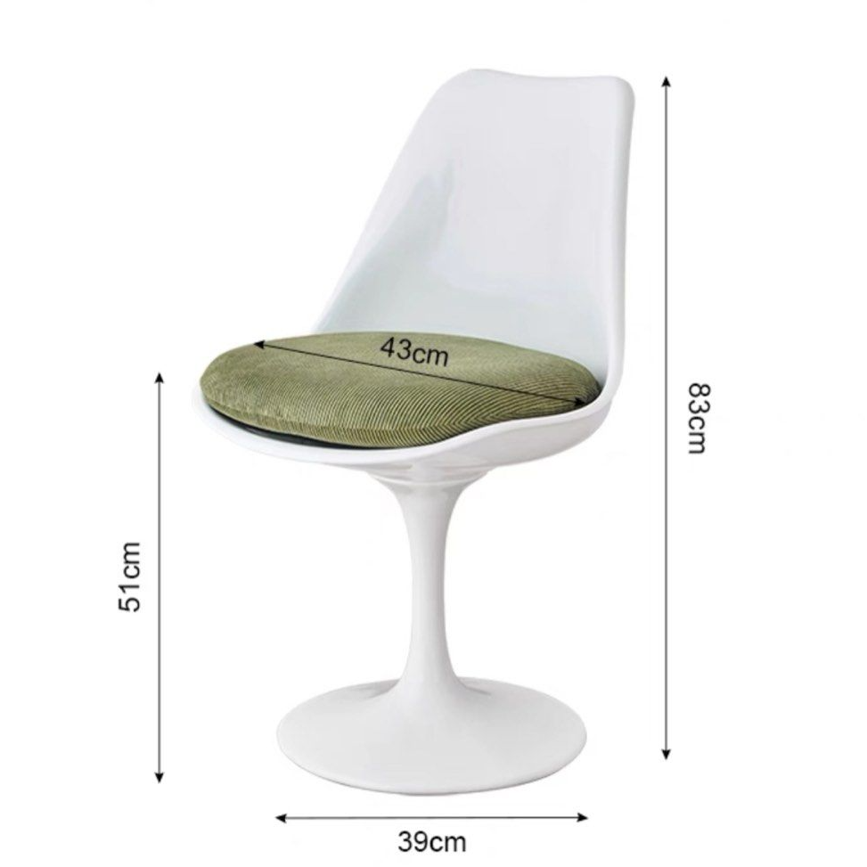 SALLIS Modern Swivel Dining Chair - Radical Homes Singapore
