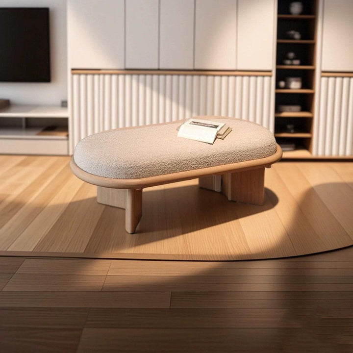 CAPRI Japandi Boucle Bench