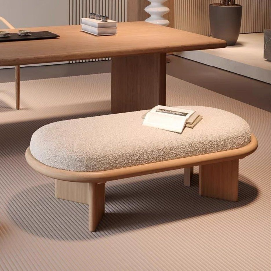 CAPRI Japandi Boucle Bench