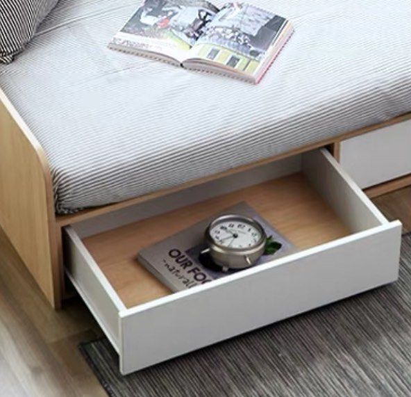 BOUCA Scandinavian Storage Bed