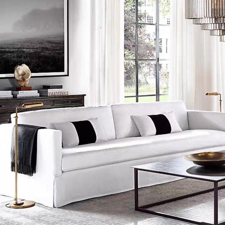 LINDORA Scandinavian Fabric Sofa