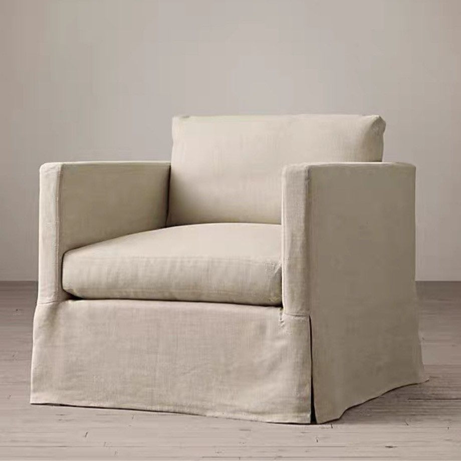 LINDORA Scandinavian Fabric Sofa