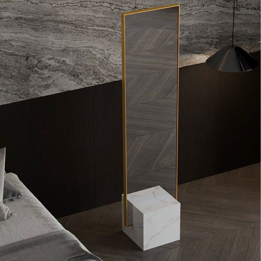 BRADEM Modern Marble Standing Mirror