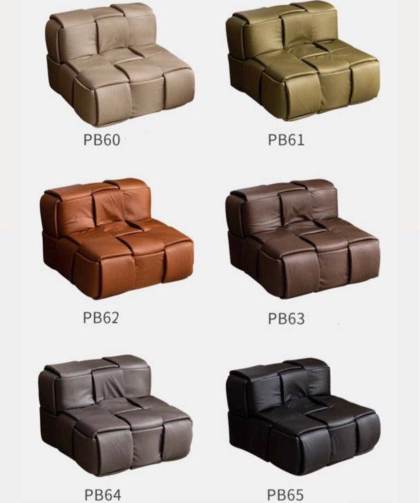 PRESTON Modern Fabric Lounge Chair