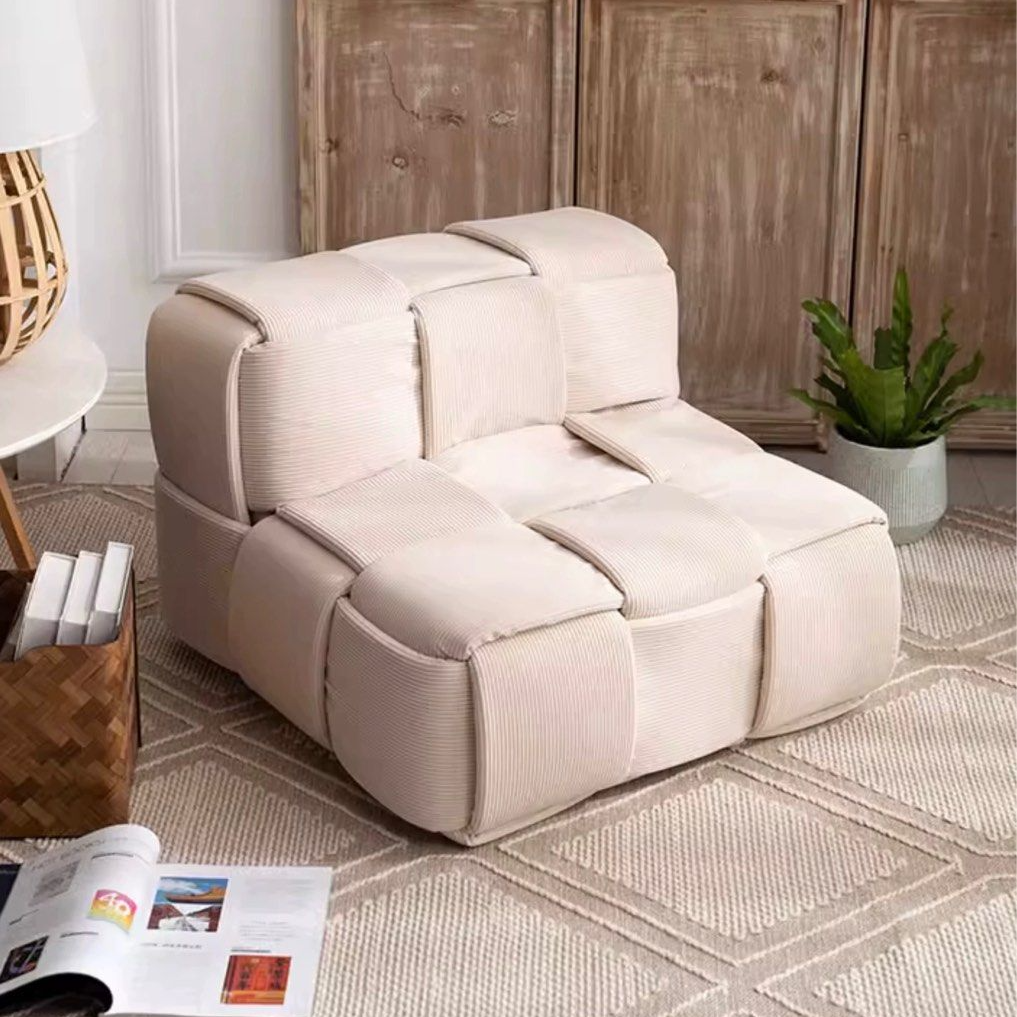 PRESTON Modern Fabric Lounge Chair