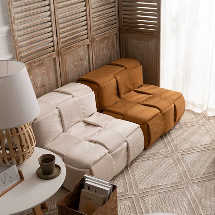 PRESTON Modern Fabric Lounge Chair