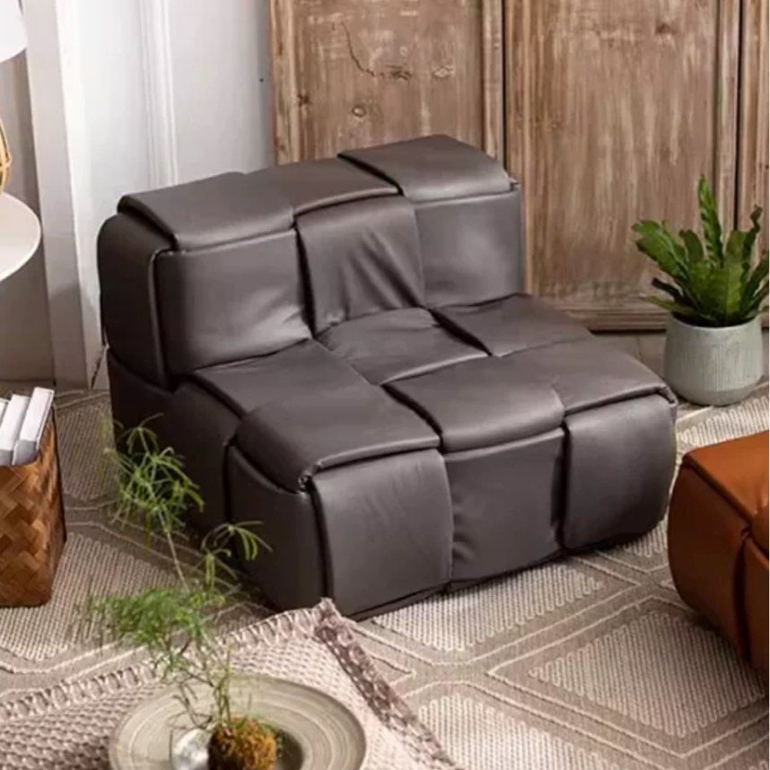 PRESTON Modern Fabric Lounge Chair