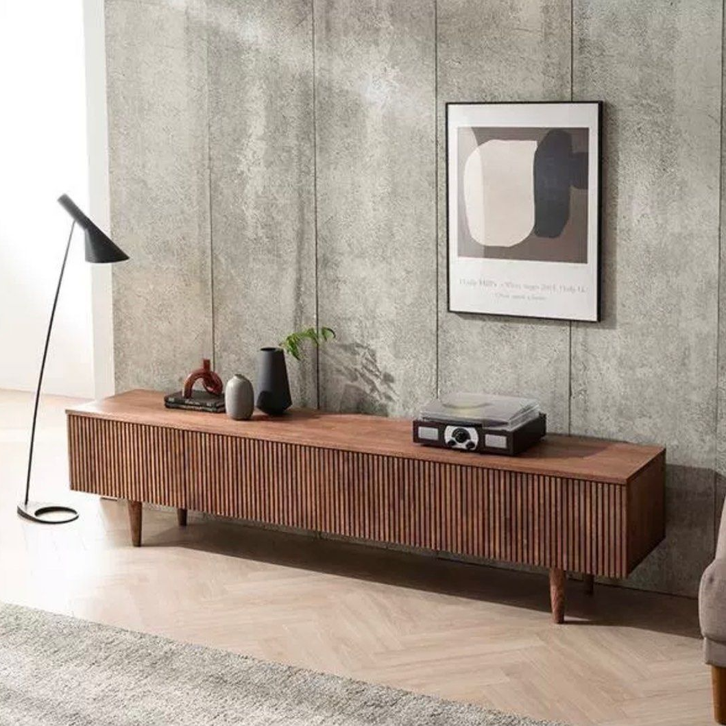 LINTRA Modern Wood TV Console