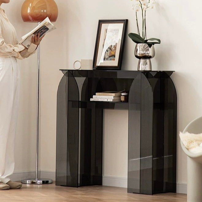 ABBOT Modern Acrylic Console Table