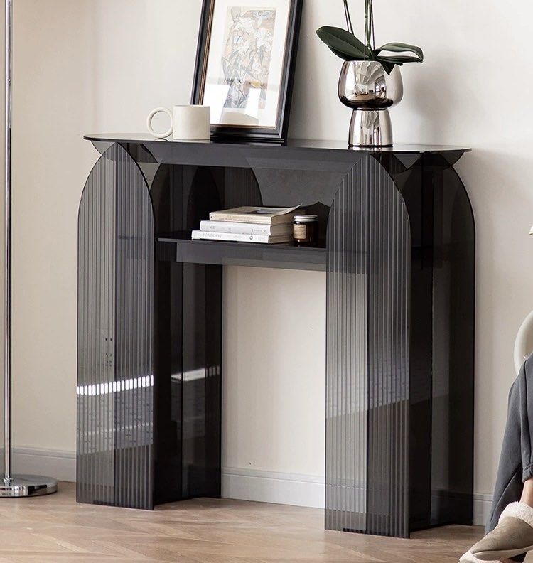 ABBOT Modern Acrylic Console Table