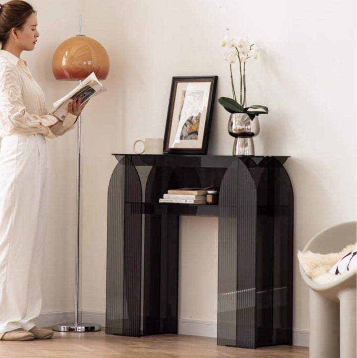 ABBOT Modern Acrylic Console Table