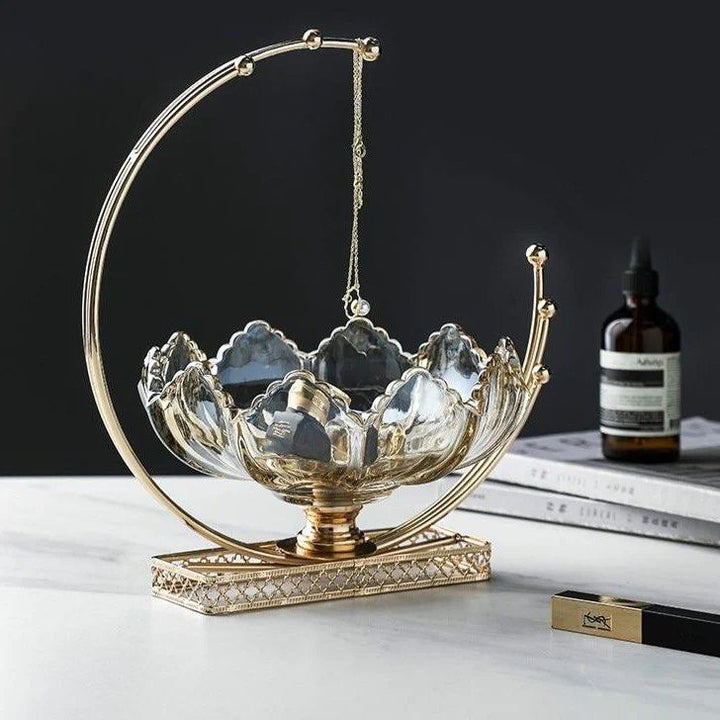 BRAVEN Boutique Glass Decorative Bowl