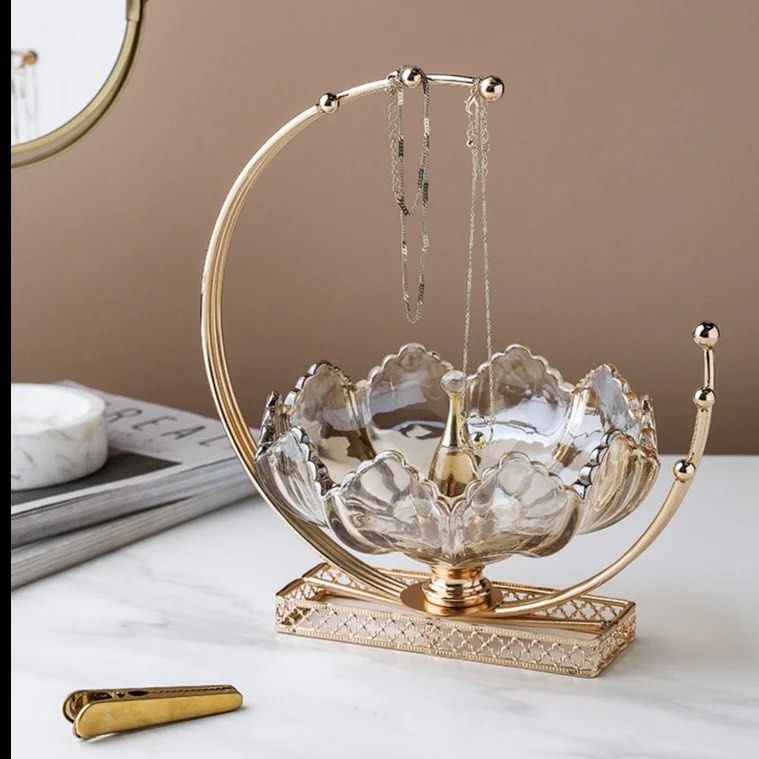 BRAVEN Boutique Glass Decorative Bowl