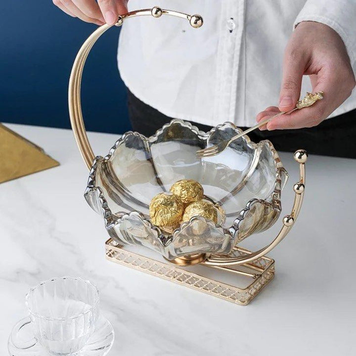 BRAVEN Boutique Glass Decorative Bowl